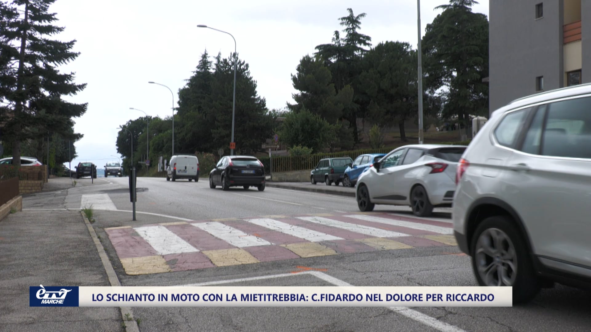 Schianto a Castelfidardo, muore Riccardo Menghini. Indagini in corso tra testimonianze e videosorveglianza - VIDEO 