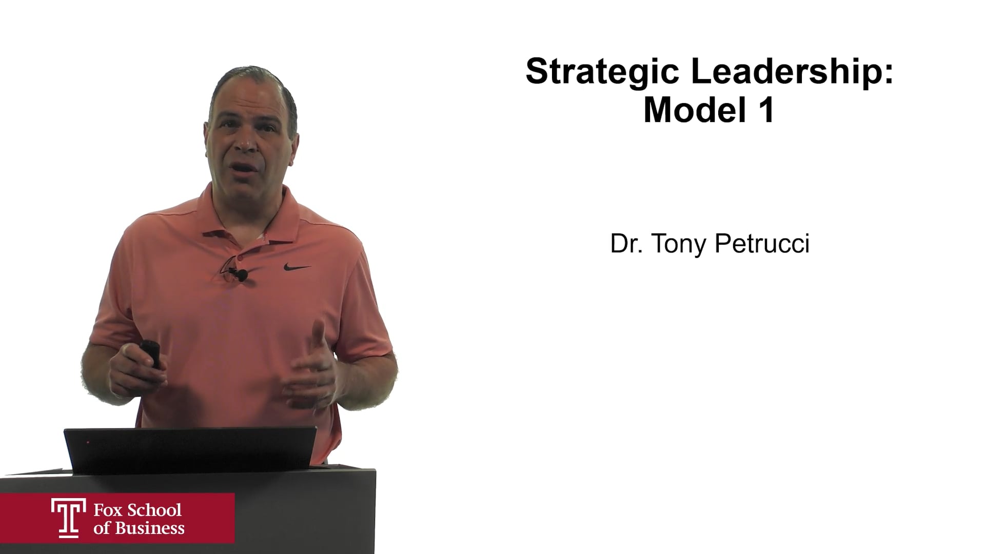 Strategic Leadership Model 1