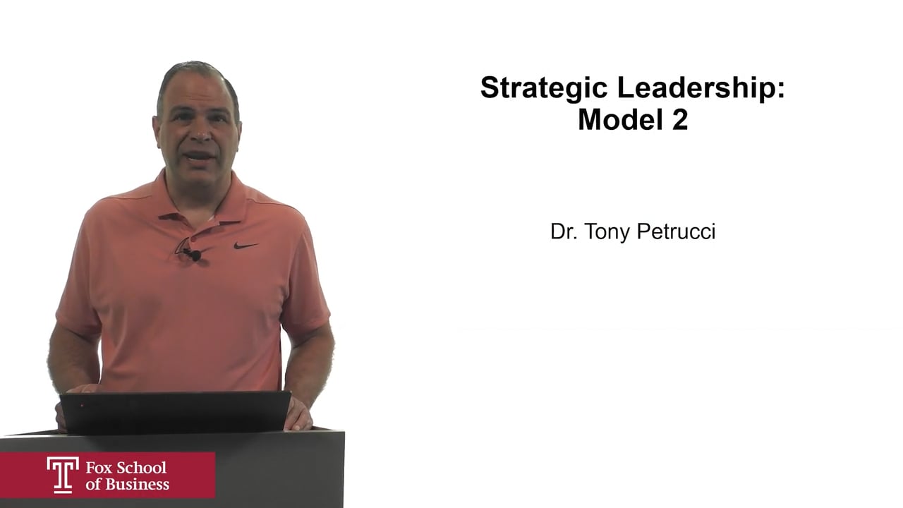 Strategic Leadership Model 2