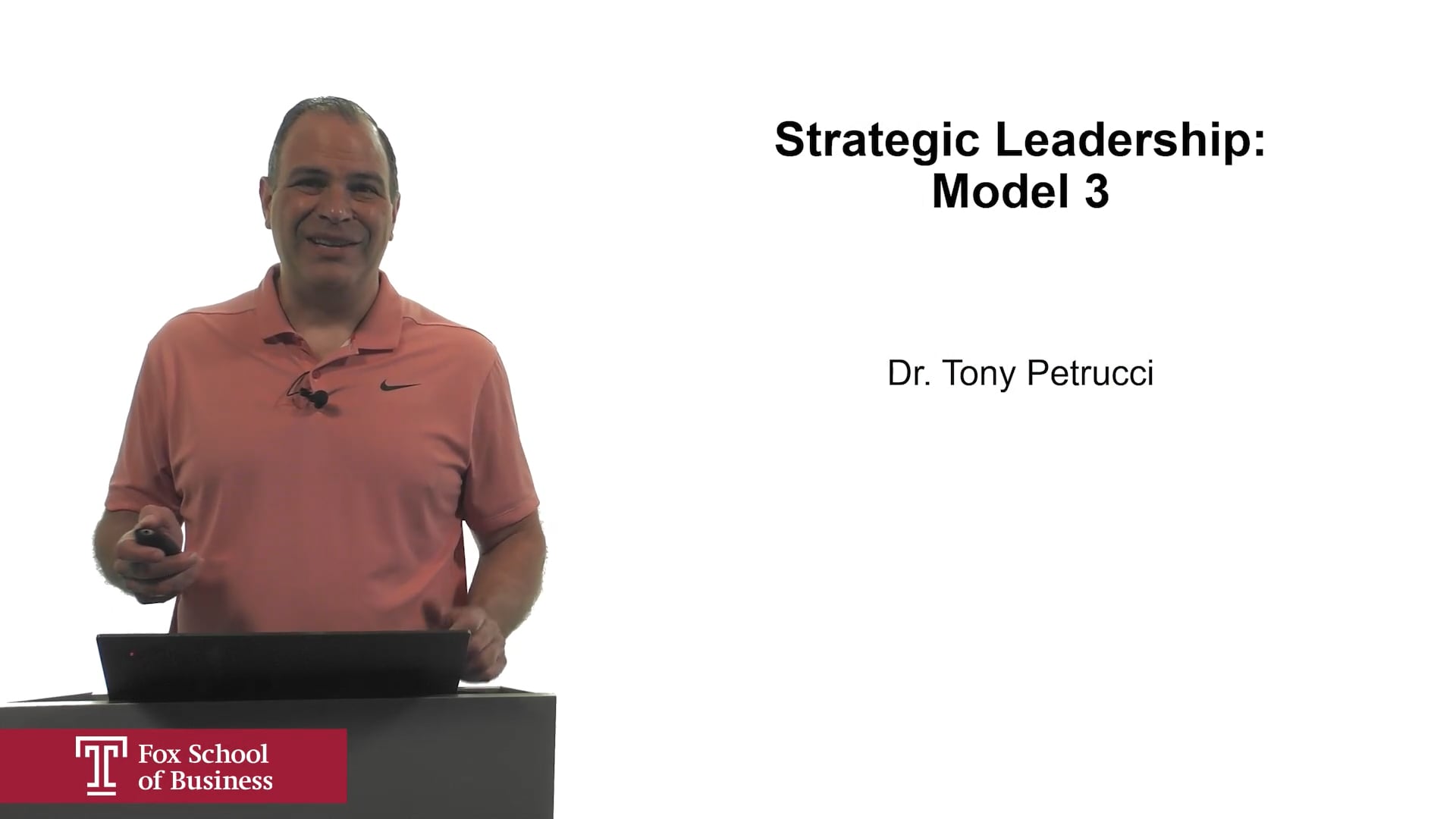Strategic Leadership Model 3
