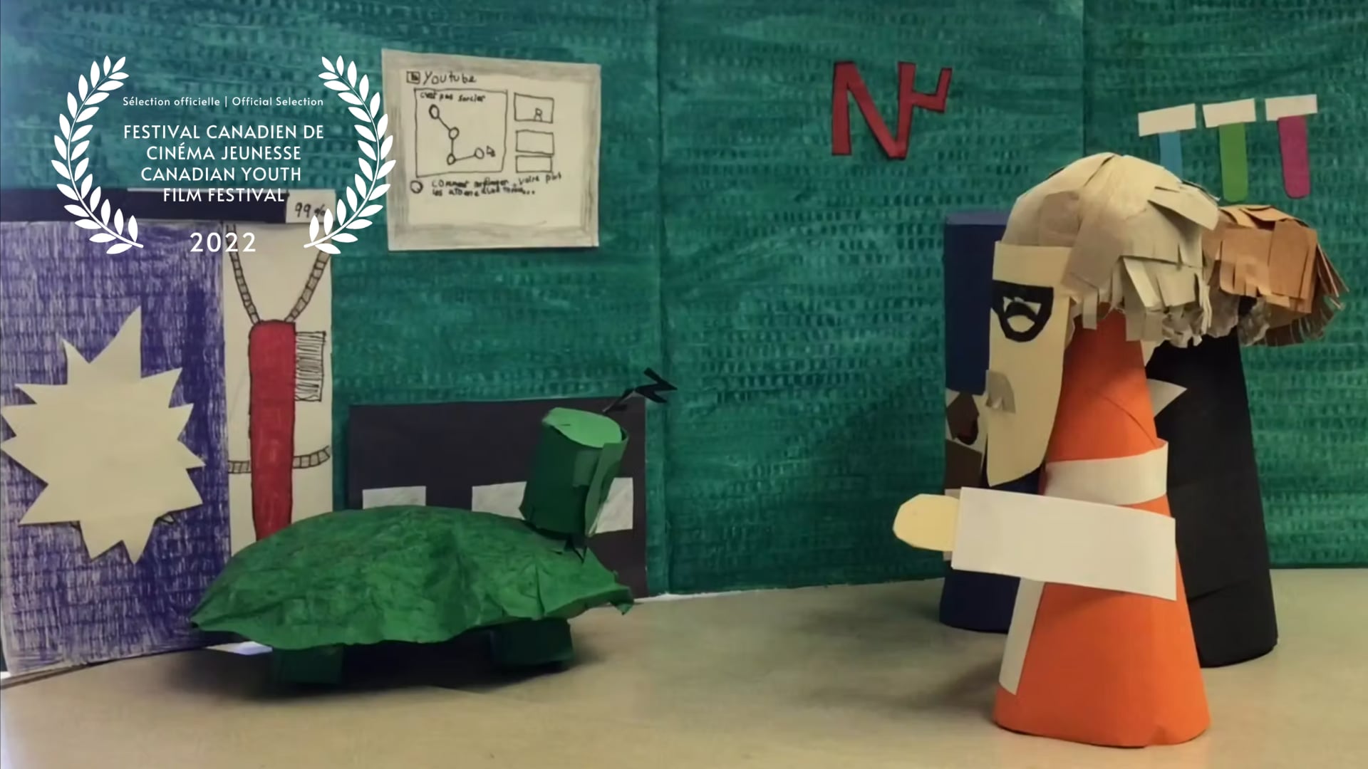 Opération Tortue par Sam Cubaynes, Alexander Anselmo, Mahel Dion-Bossé, Neil Benlabed [École primaire Hélène-Boullé]