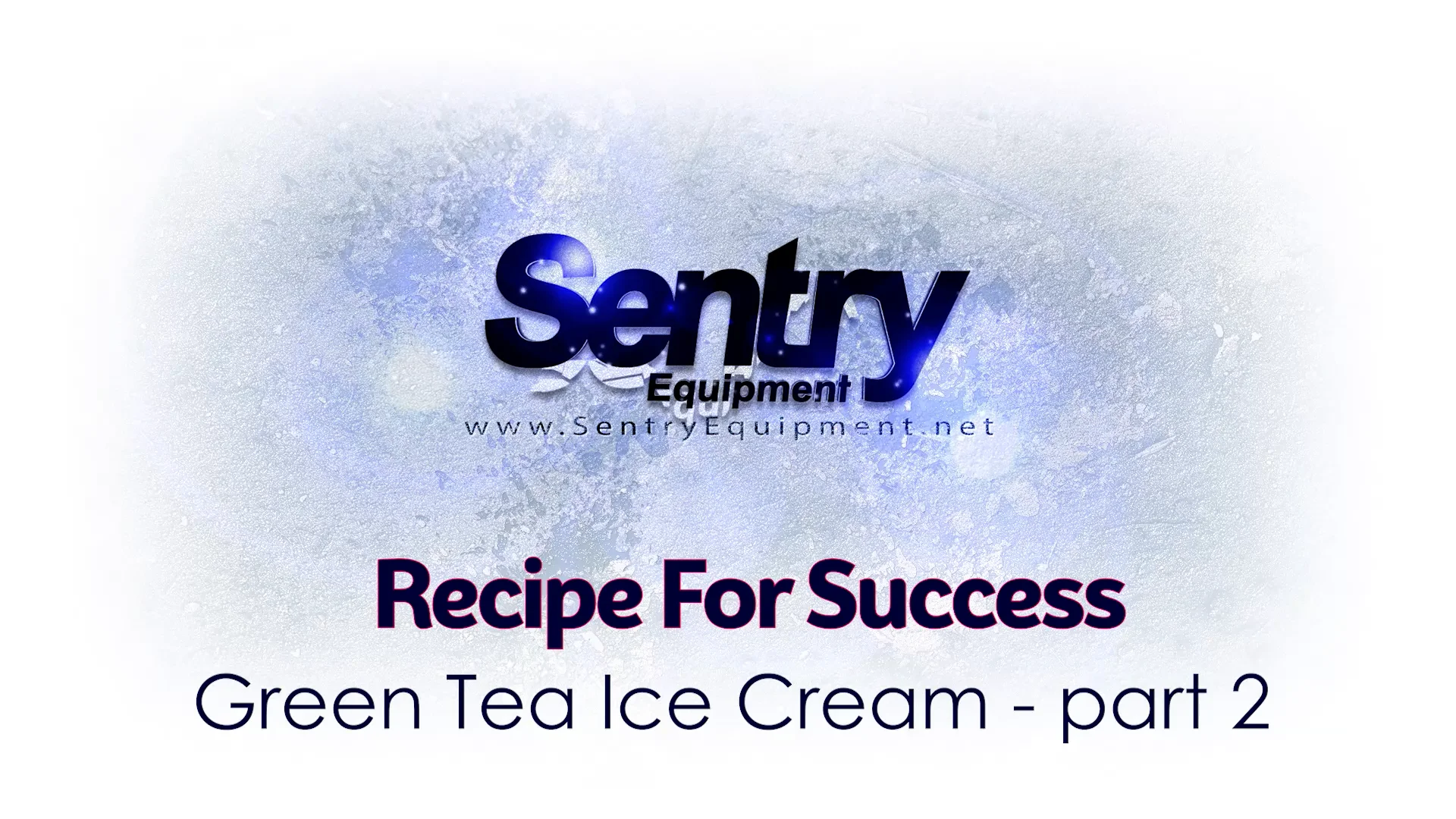 Sentry equipment ice discount cream