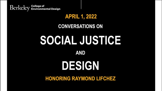 Conversations on Social Justice and Design Part I