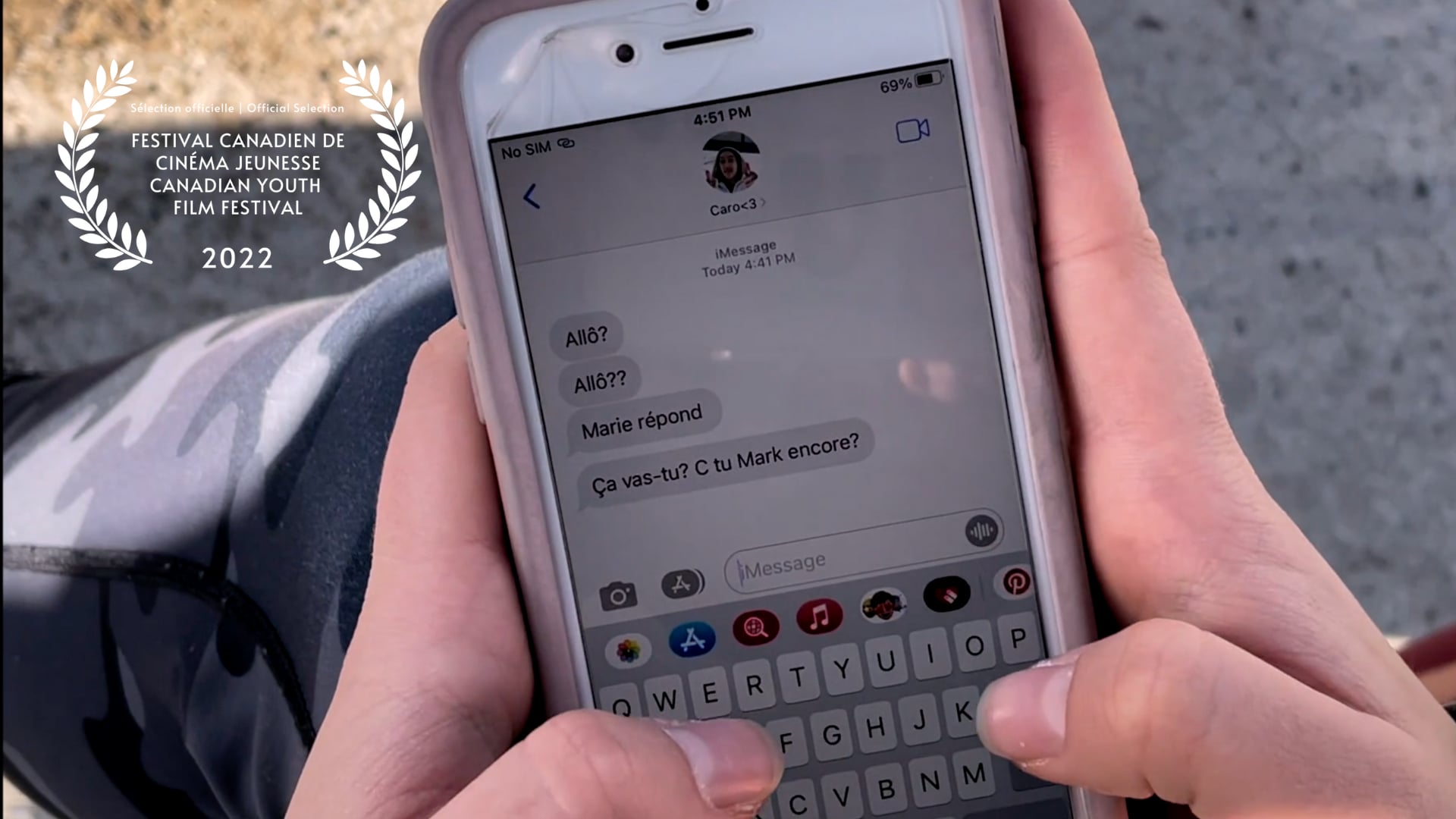 À toi par Amélie Lupien, Juliette Galataud, Louis-Thomas Rioux, Nayla Loutfi  [Collège Sainte-Anne]