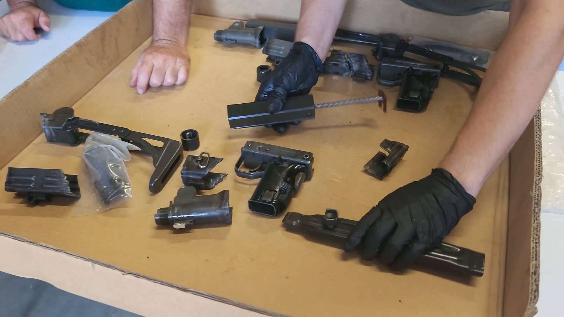 IMI UZI Parts Kit w/Folding Stock at Atlantic Firearms on Vimeo