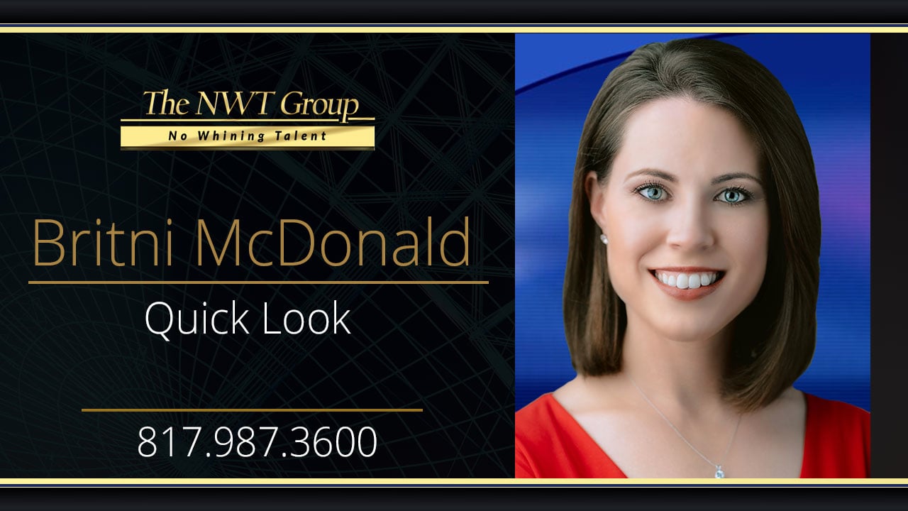 Britni McDonald Anchor, Spectrum Charlotte nwtgroup