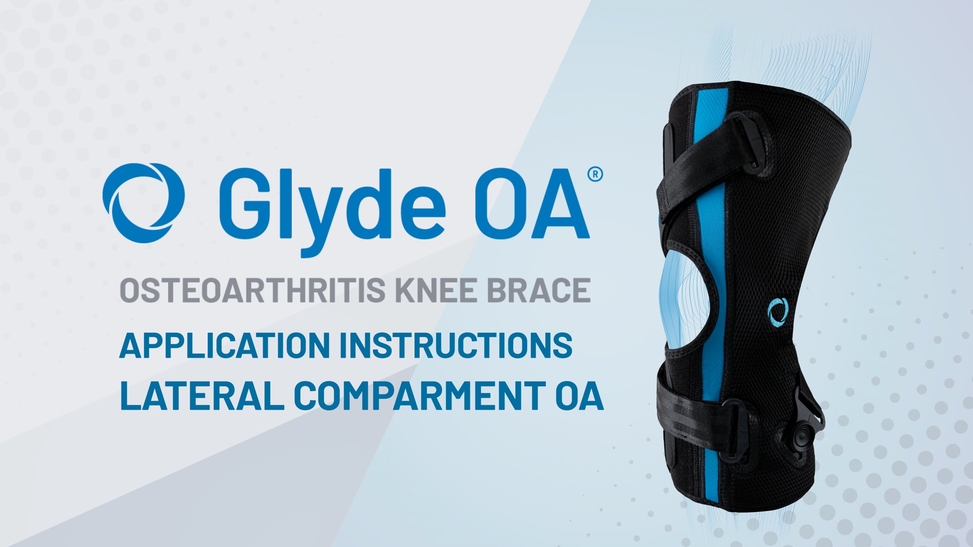Application instructions - Lateral comparment OA