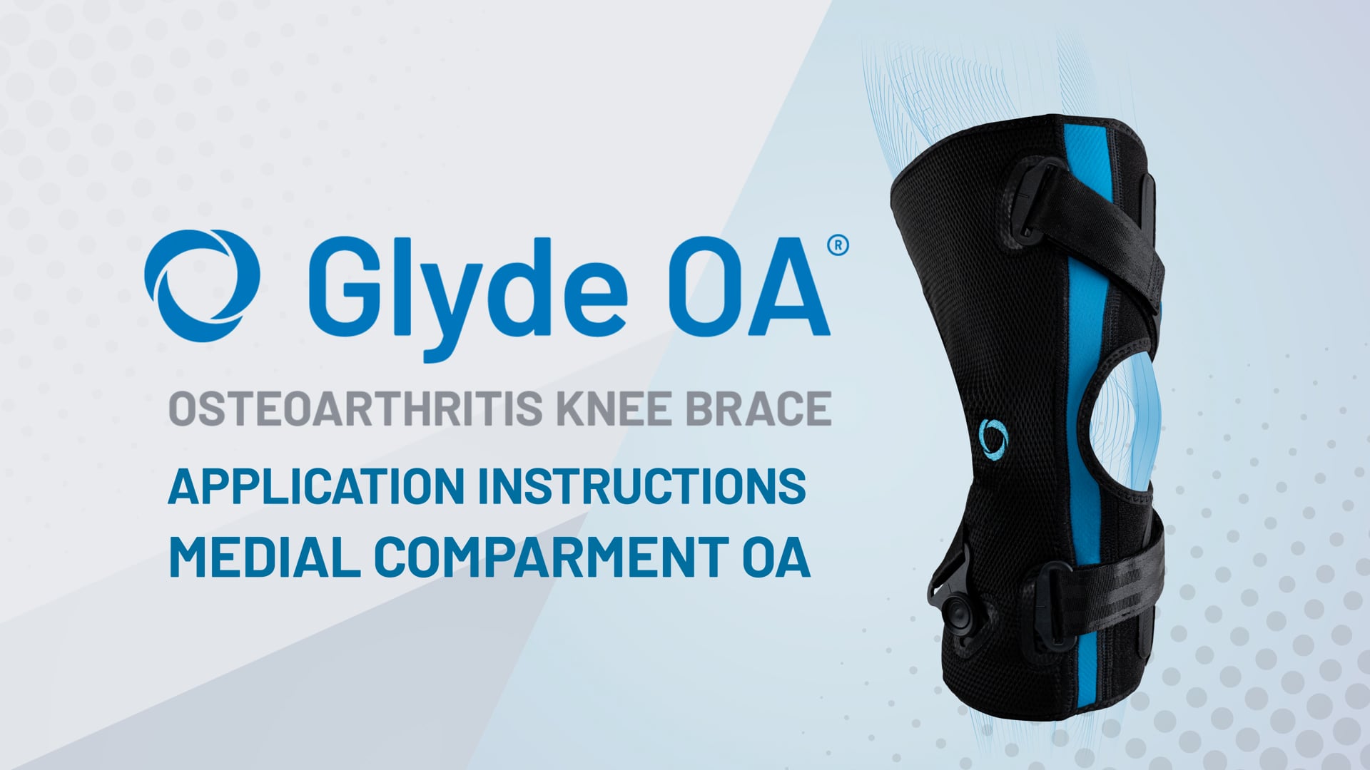 Application instructions - Medial comparment OA