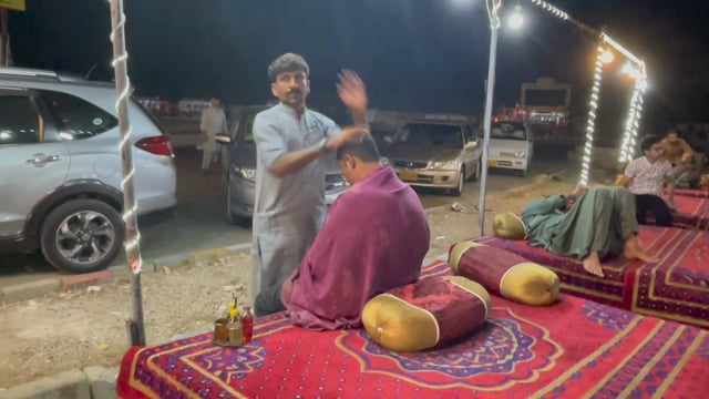 Street massage