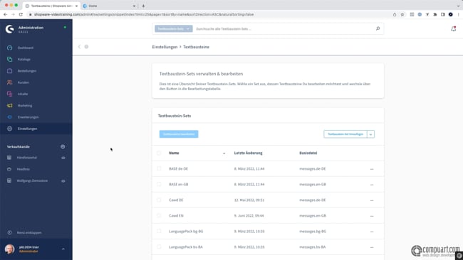 Weitere Sprache für die Storefront