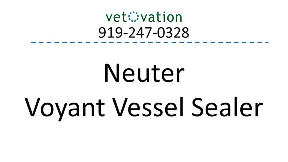 Voyant Vessel Sealing Technology by Applied Medical