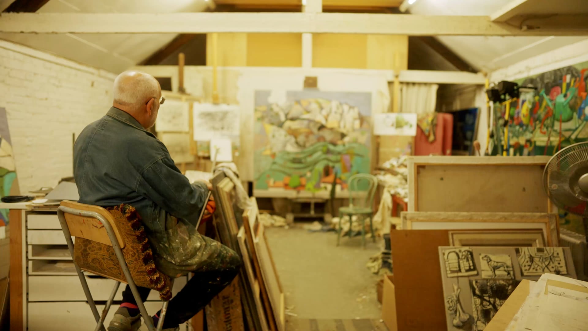 Paintings from the Alpes-Maritimes | Leon Morrocco