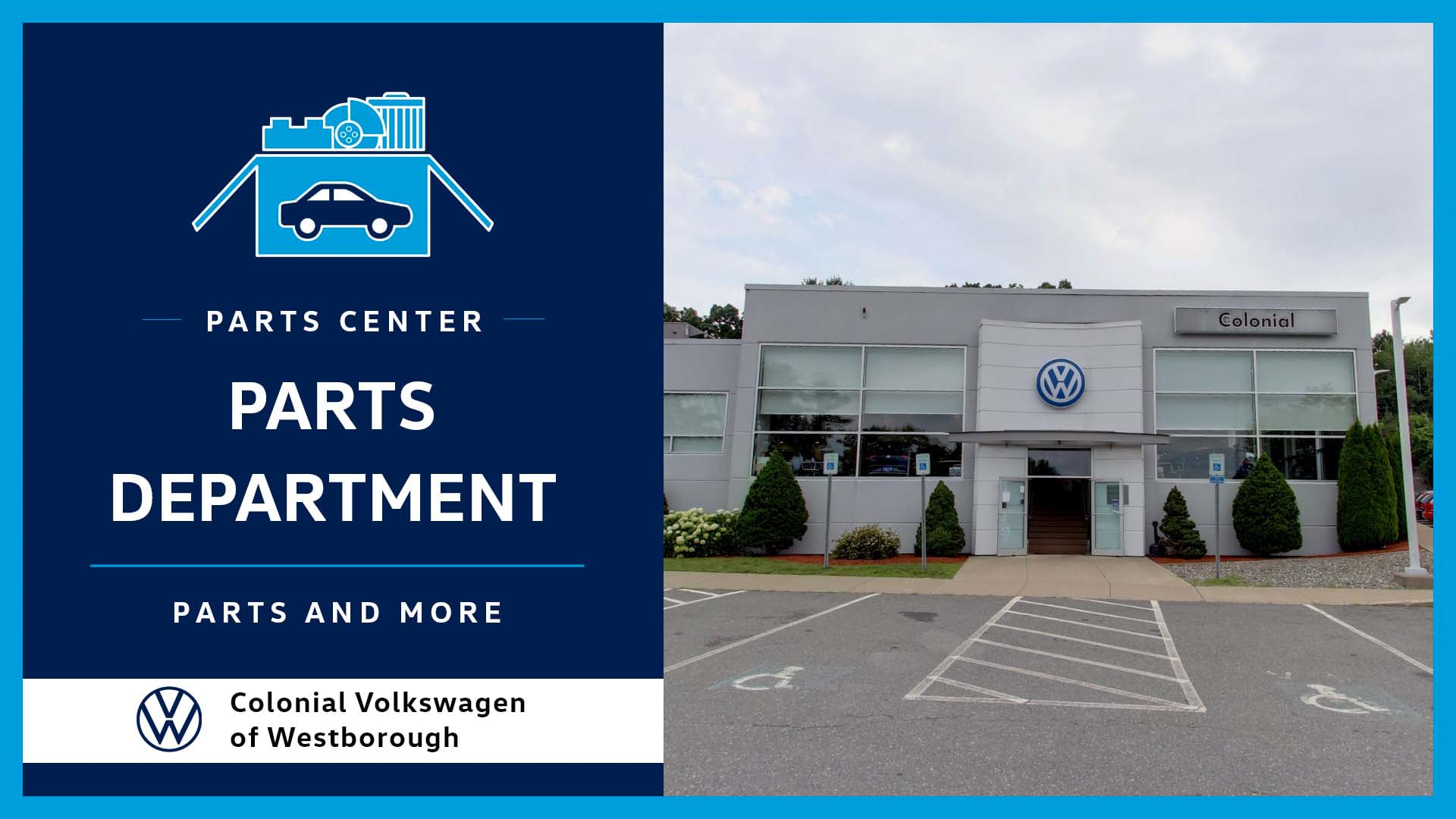 Volkswagen Parts Department Westborough, MA // Colonial Volkswagen of
