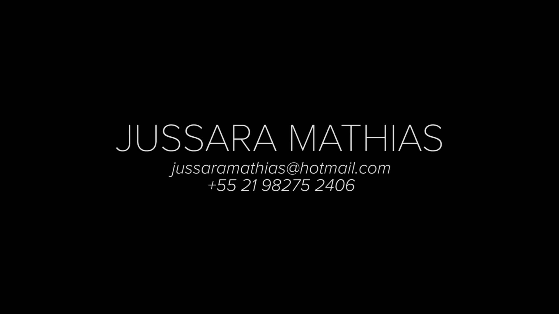 Jussara Mathias - Reel on Vimeo