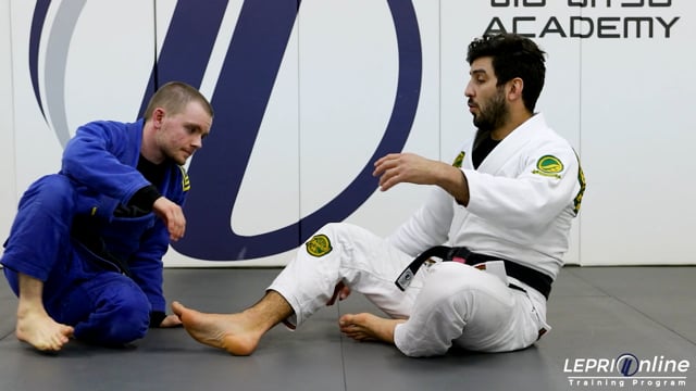 De La Riva with Under Hook to Berimbolo to Back Take Attempt to Leg Drag to Side Control