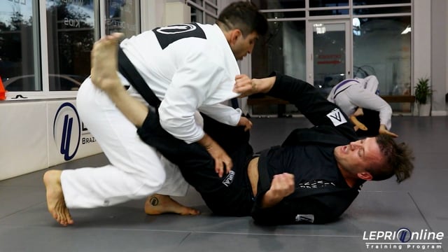 Lucas Closed Guard Sparring Session