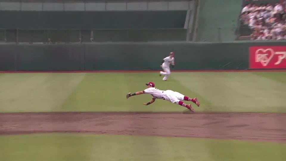 【5回表】攻守で大活躍!! イーグルス・川島慶三のダイビングキャッチ!! 2022年6月11日 東北楽天ゴールデンイーグルス 対 読売ジャイアンツ