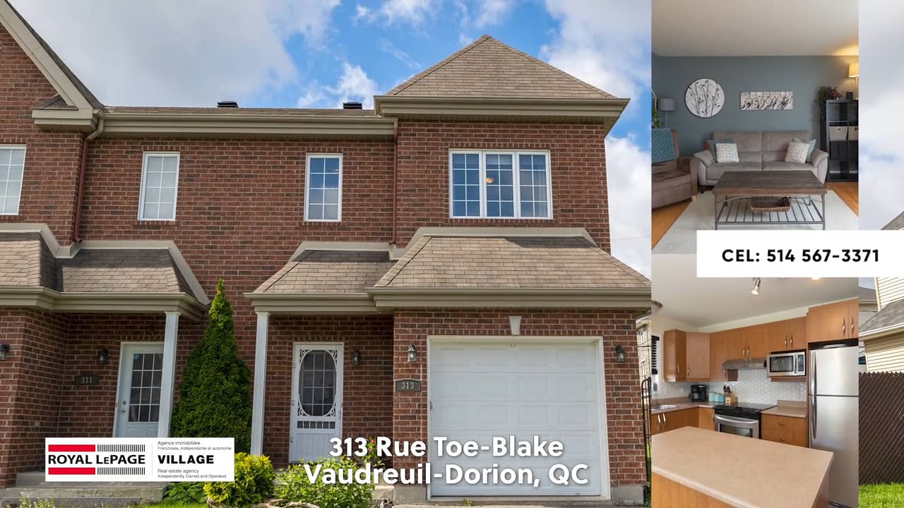 313 Rue ToeBlake, VaudreuilDorion, QC Jane Ouellette on Vimeo