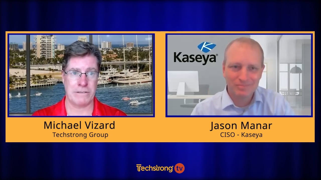 Recruit Cybersecurity Talent - Jason Manar, Kaseya - Techstrong TV