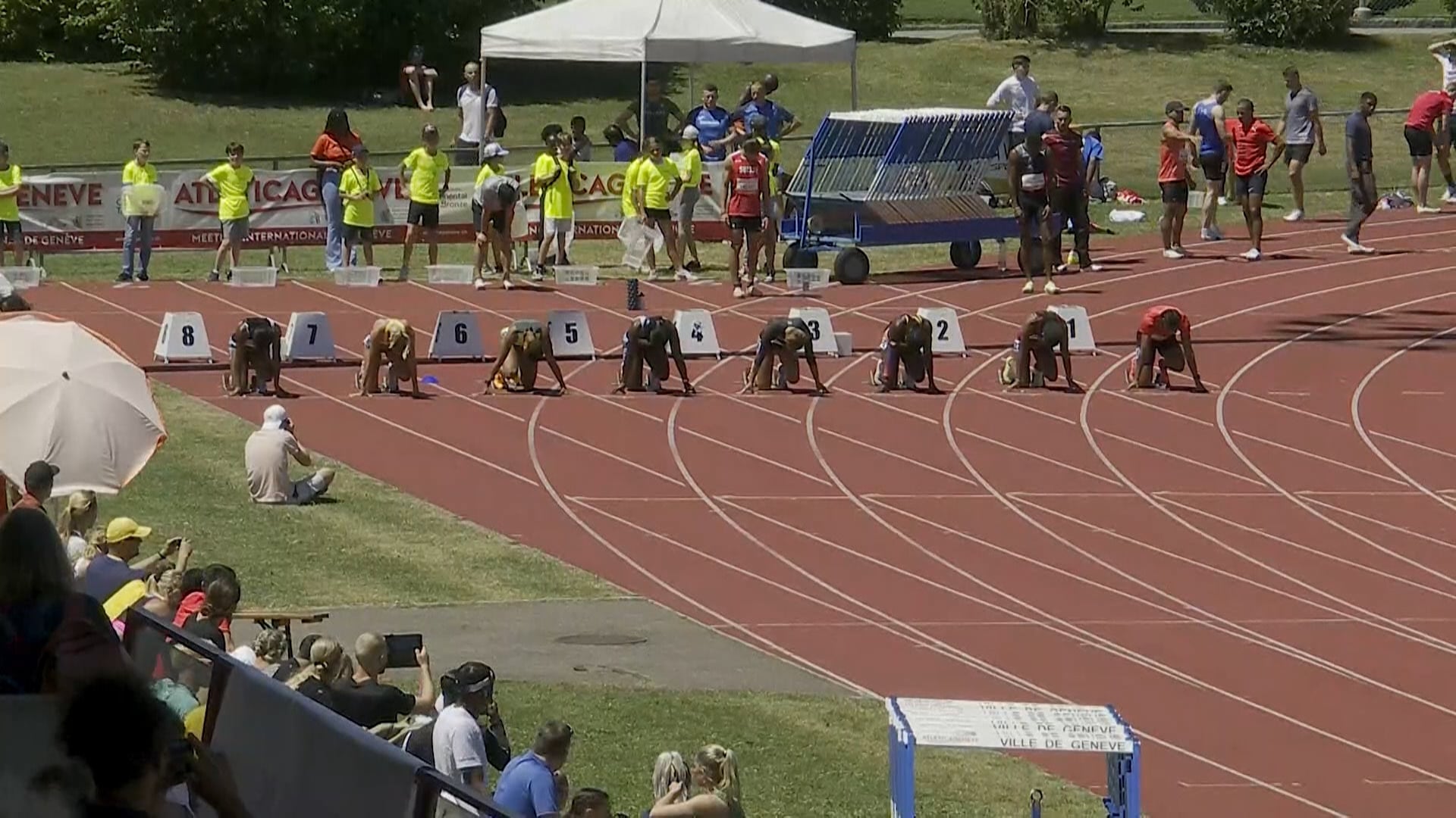 Women’s 100m B Race