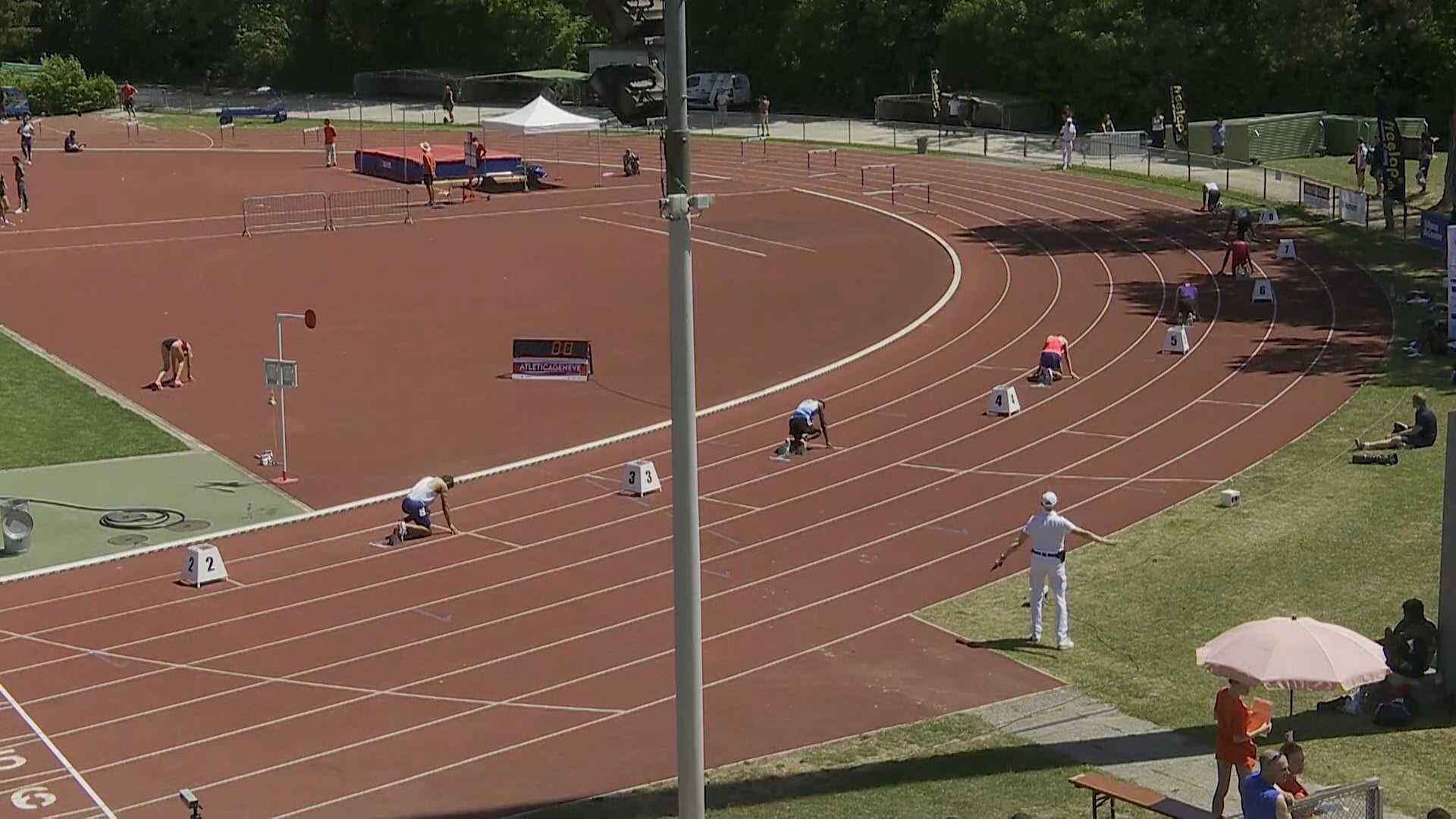 Men’s 400m Hurdles B Race
