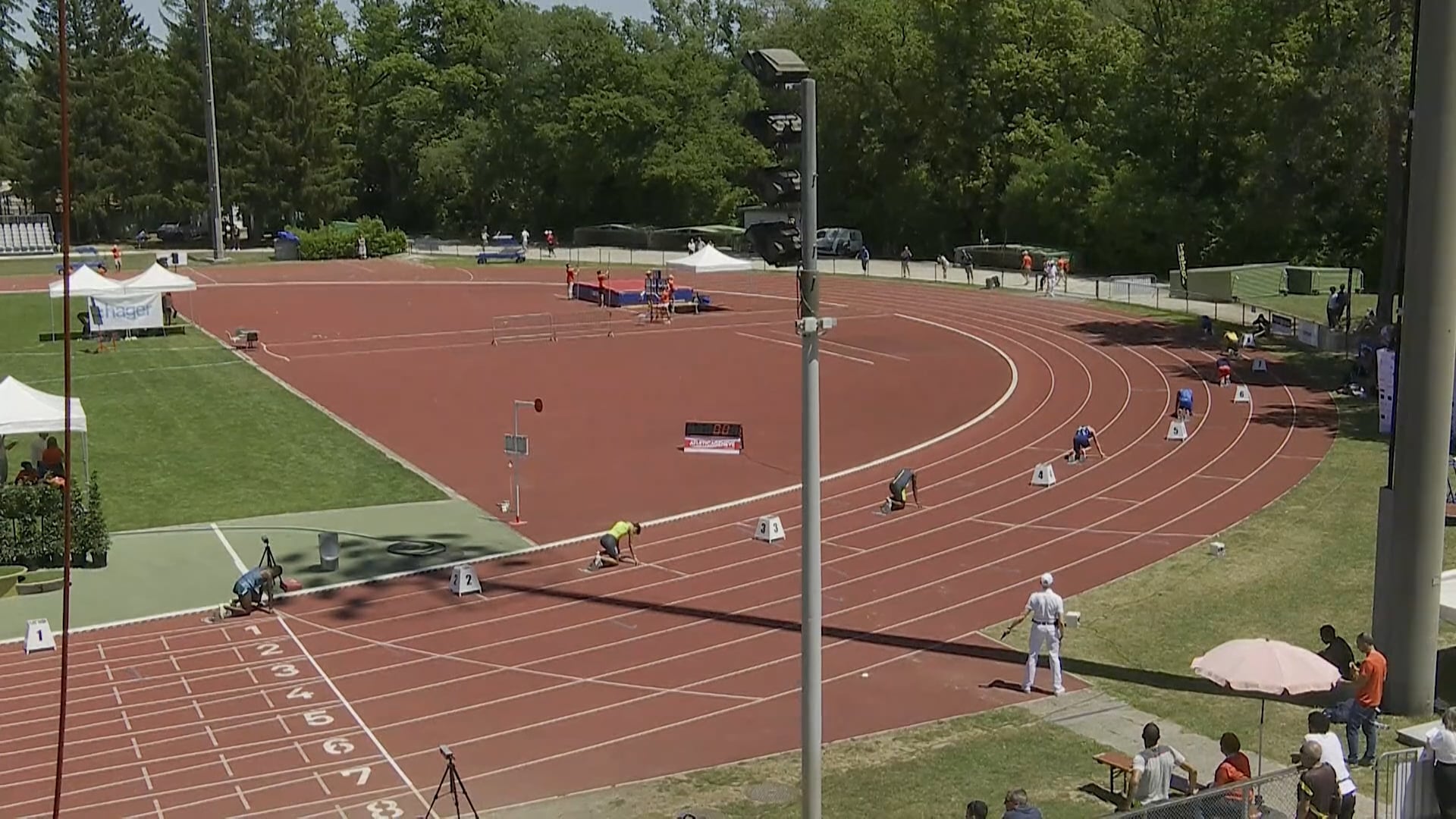 Men’s 400m B Race