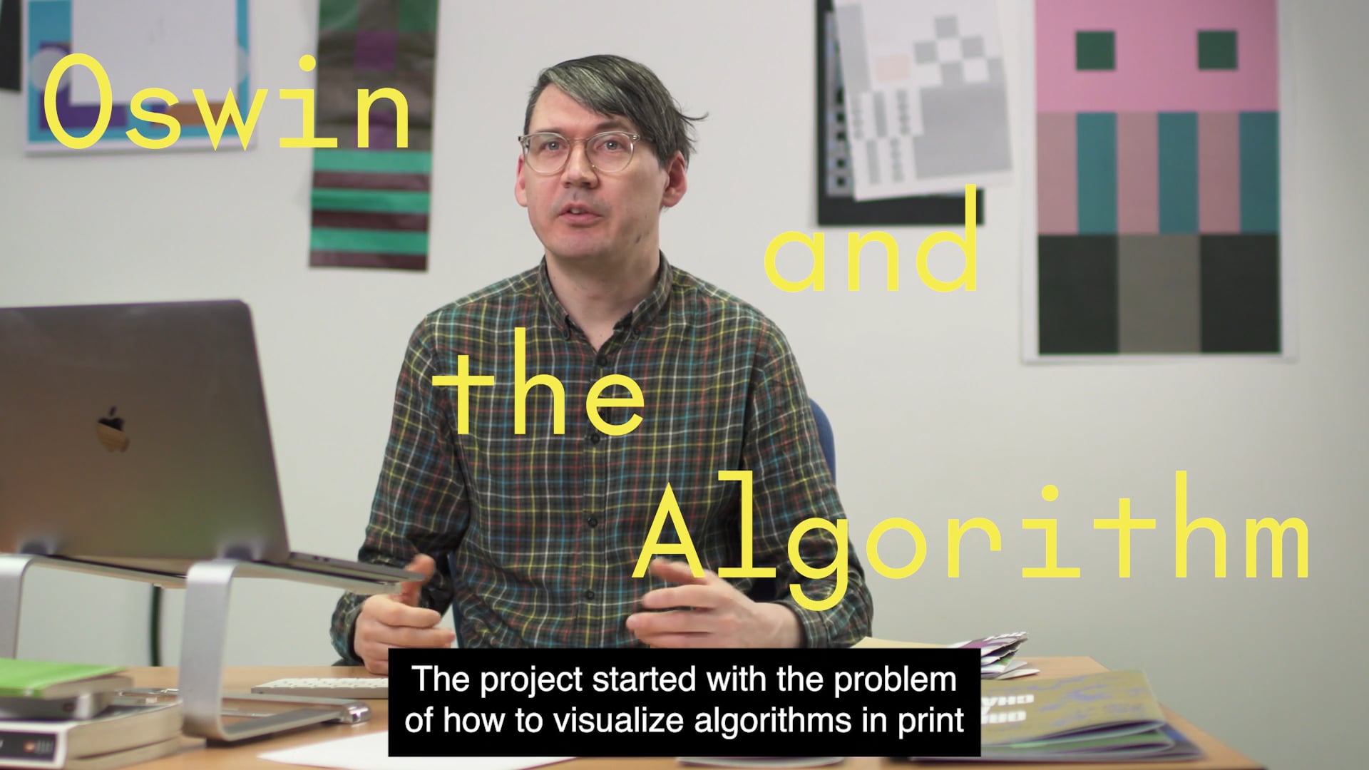 Oswin and the algorithm (credit) on Vimeo