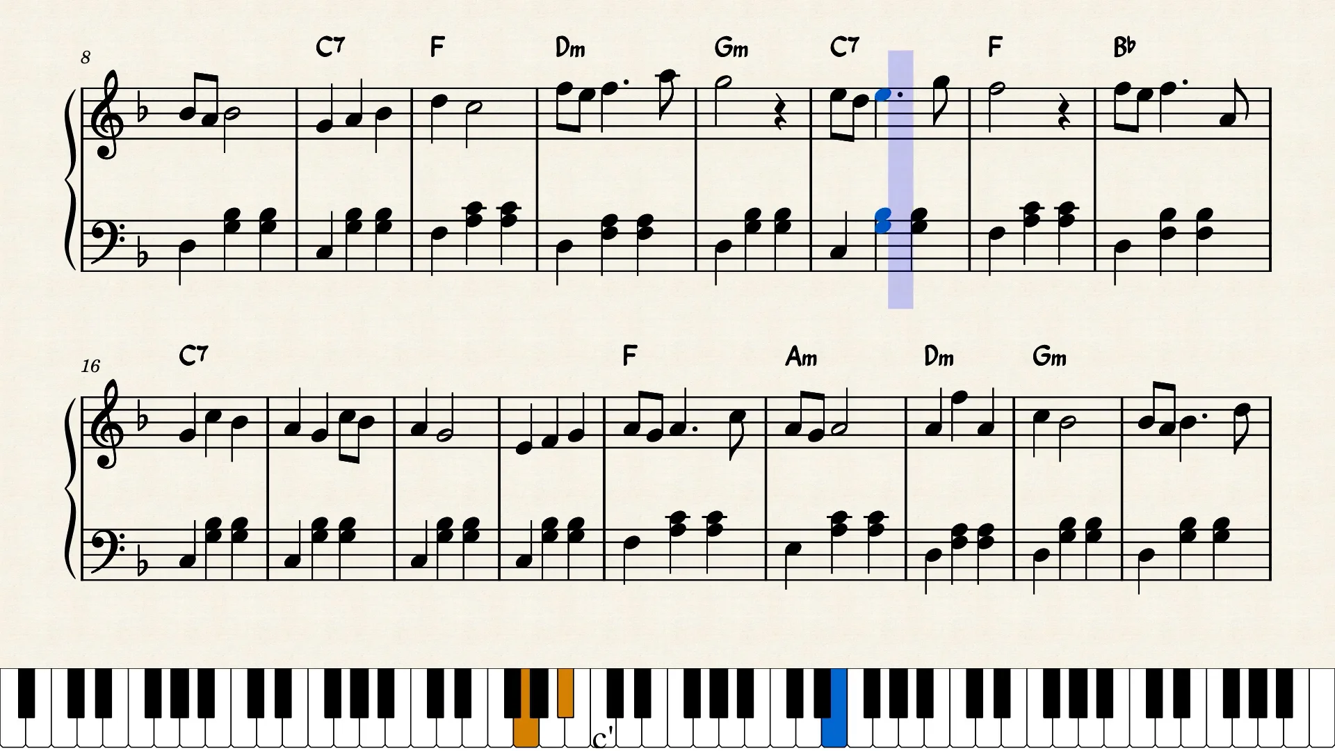 Cerf-volant-Les Choristes OST-The Chorus- Free Piano Sheet Music & Piano  Chords