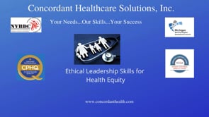 Ethical Leadership Skills for Health Equity