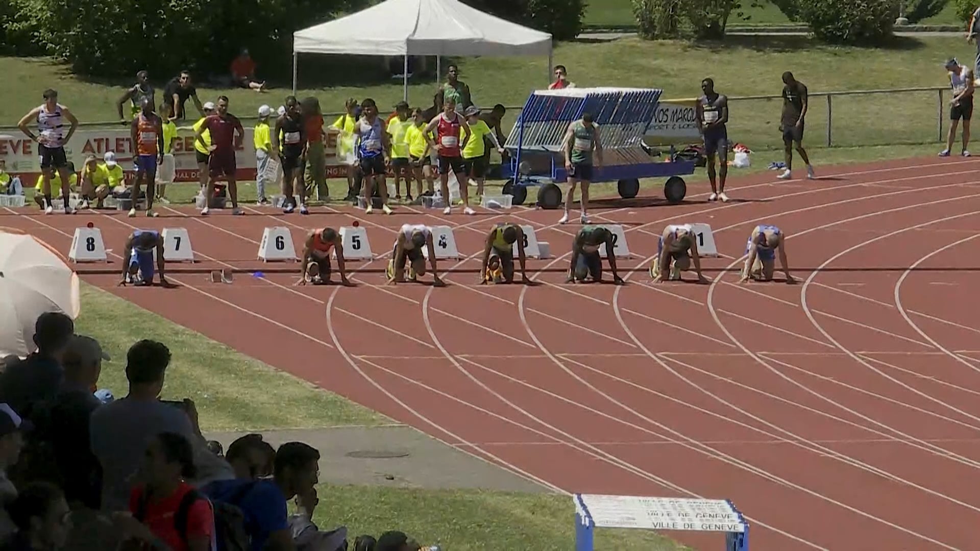 Men’s 100m E Race