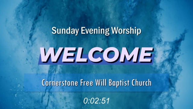 Cornerstone Free Will Baptist Church on Vimeo