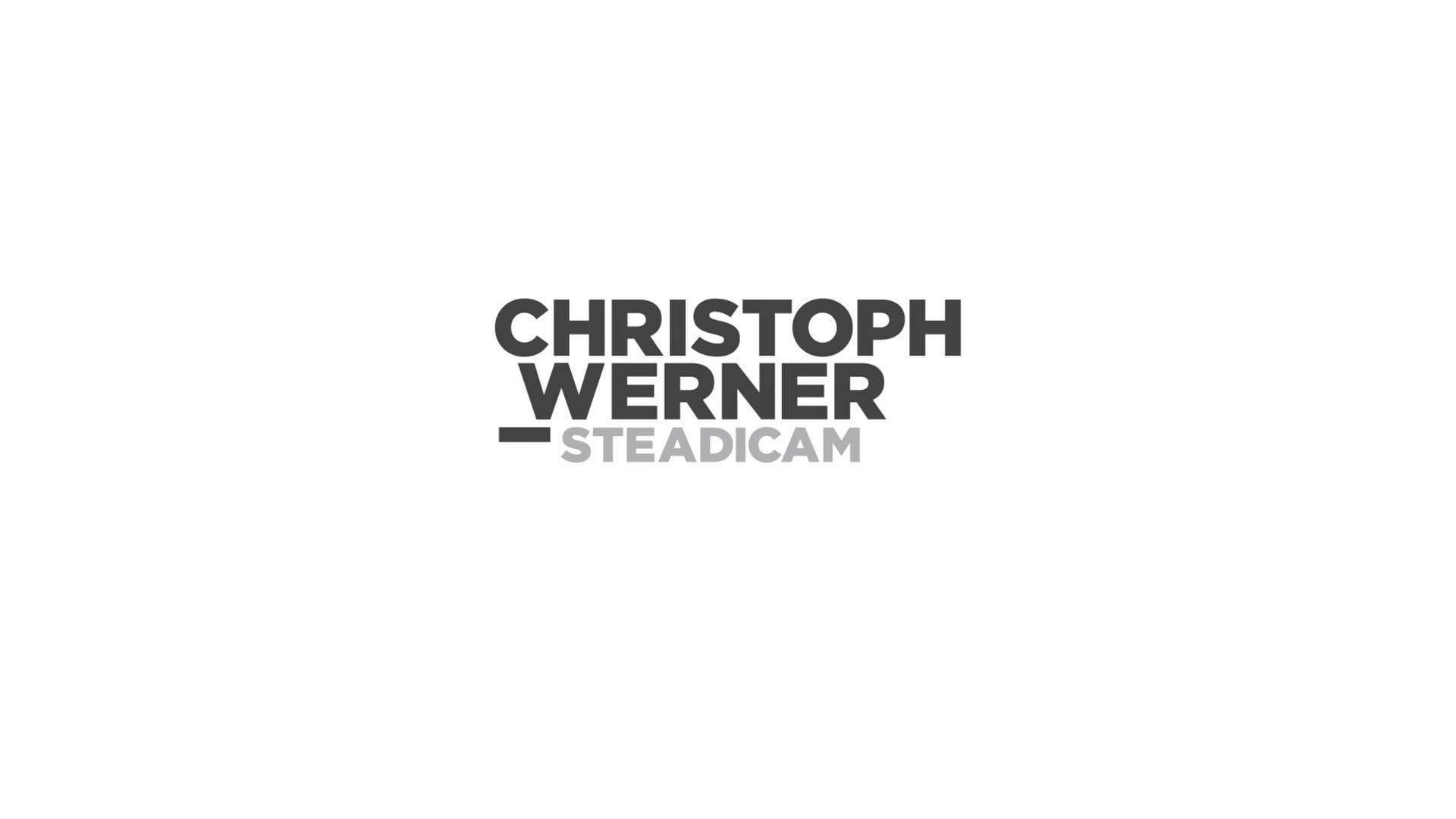 Christoph Werner Steadicam Showreel