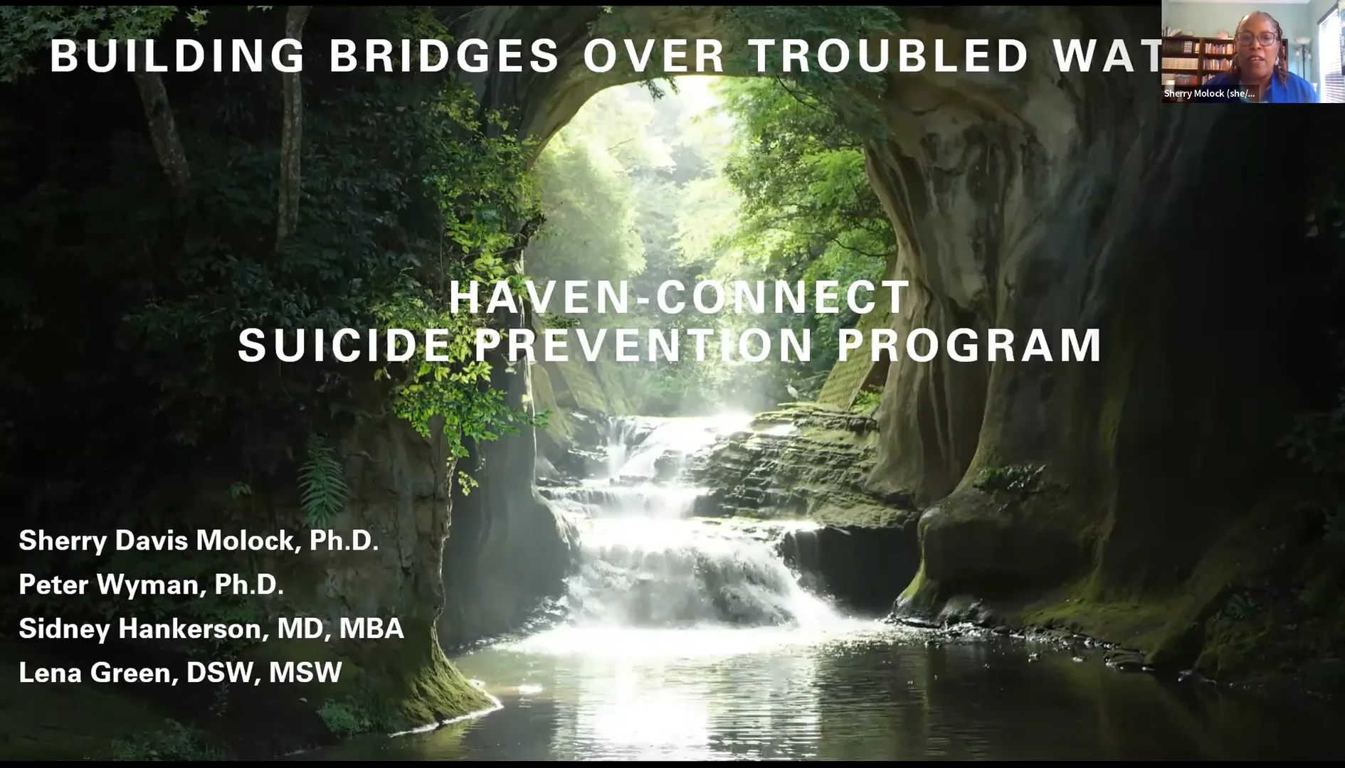 Youth Suicide Research Consortium Conference - Building Bridges over ...