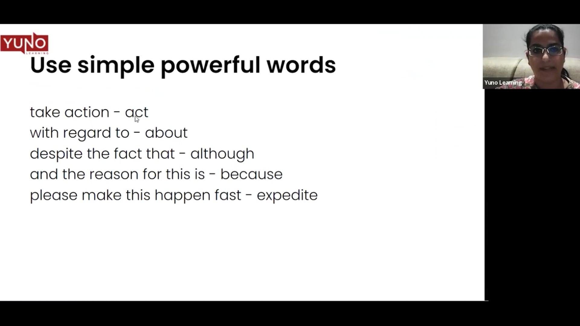 Power Words For Business Presentations