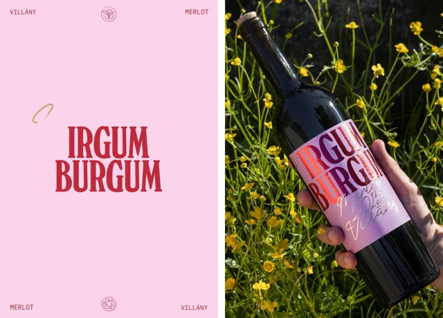 Irgum Burgum - Villány Merlot Wine :: Behance