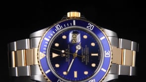 Pre-Owned Rolex Submariner Mens 40mm Automatic Stainless Steel and 18kt Yellow Gold Watch