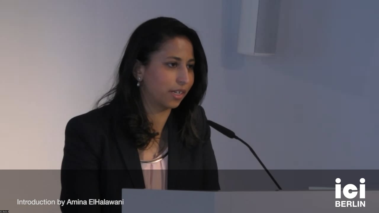 Introduction by Amina ElHalawani