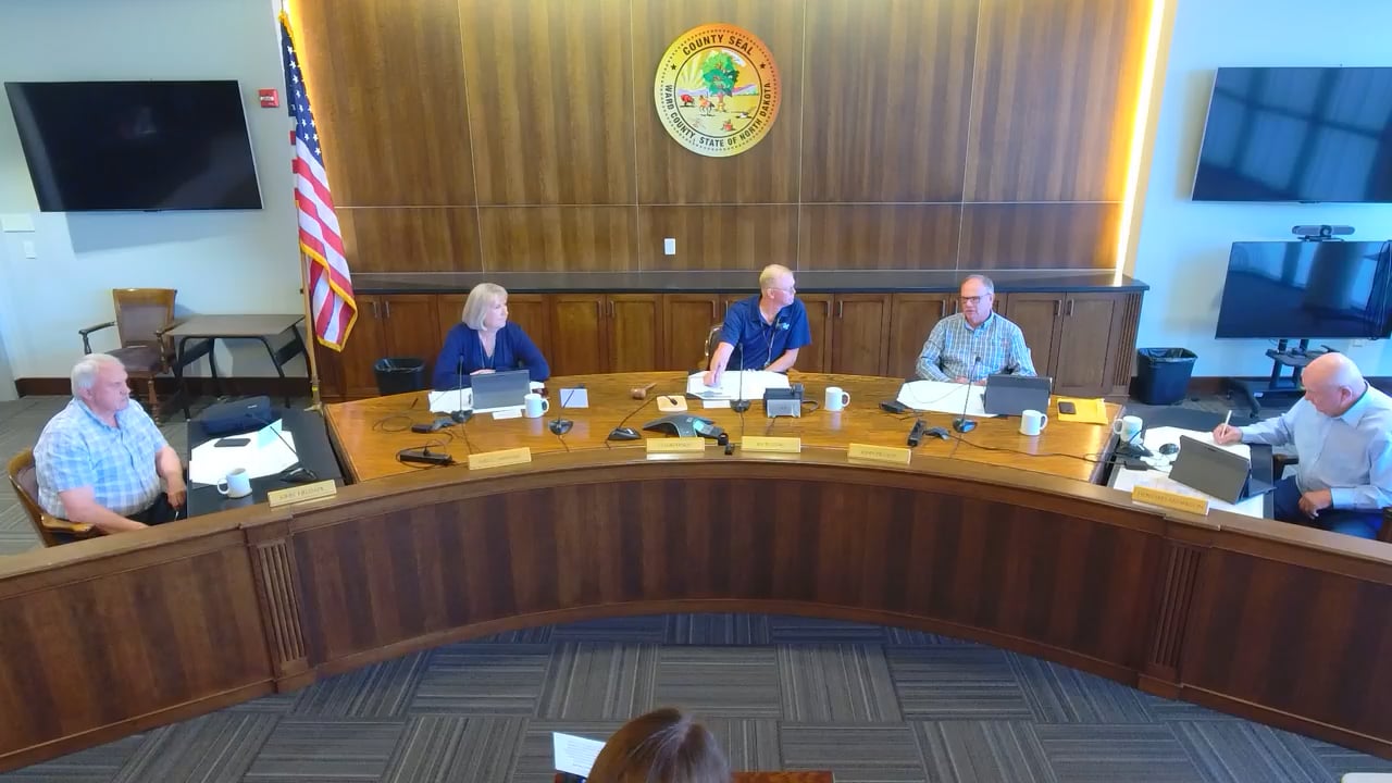 06.13.2022 Ward County Commissioners Special Meeting: Start time 1:00PM ...