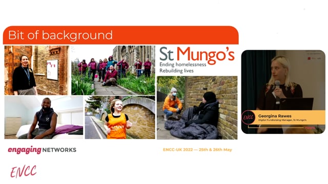 Case Study: St Mungo's - How we transformed our Cash Welcome Journey