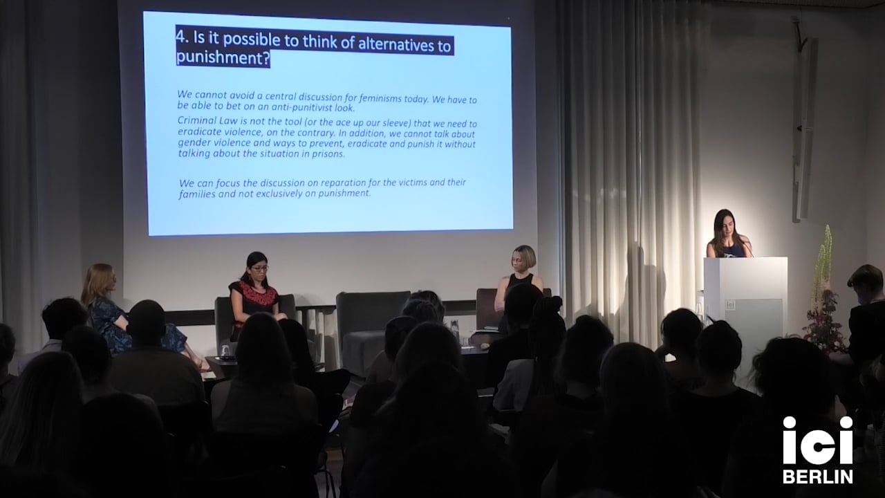 Talk by Valeria España