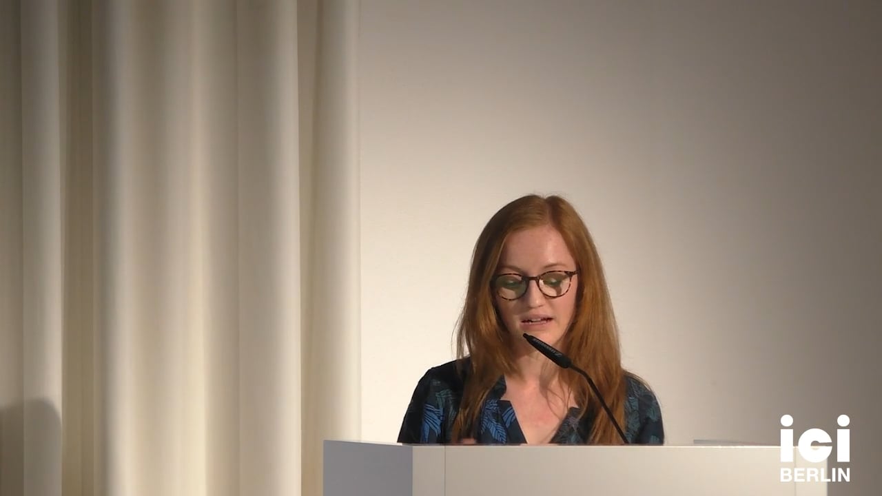 Talk by Hannah Beeck