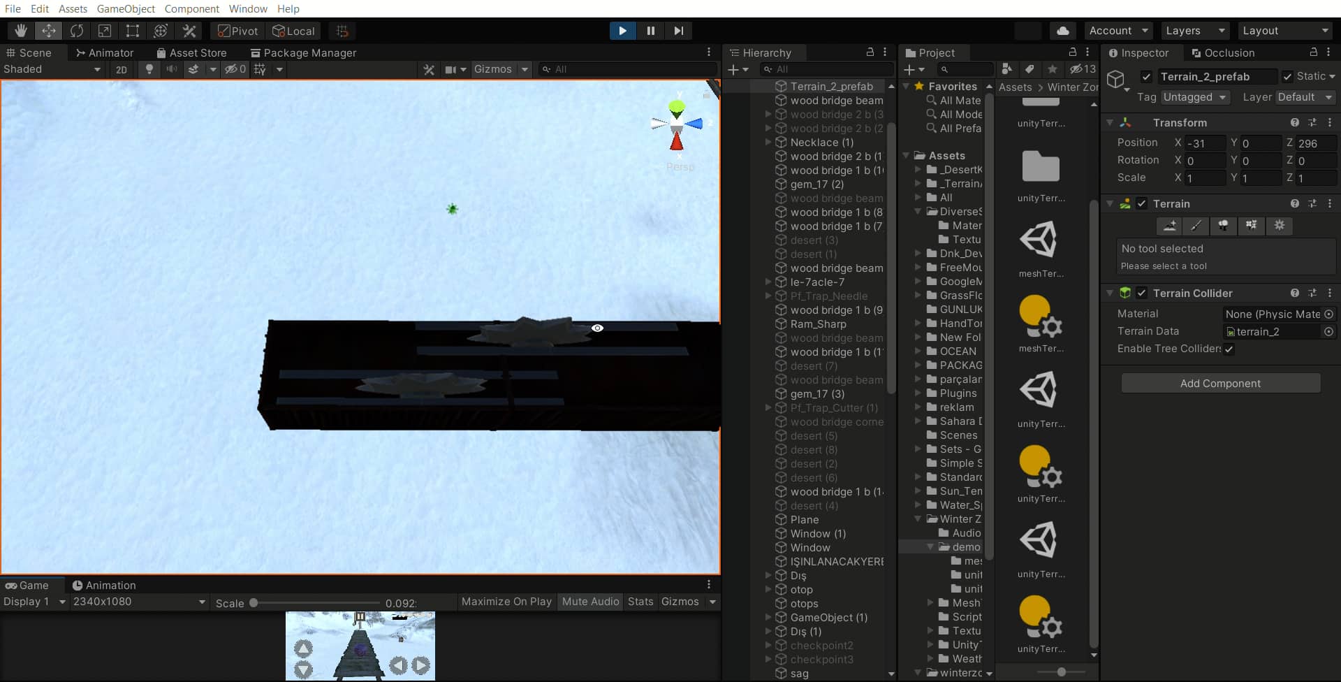 My project 1 unityterrain 2 sunny demo android unity 2020 3
