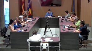 Primer ple ordinari presidit per Josep Bofill