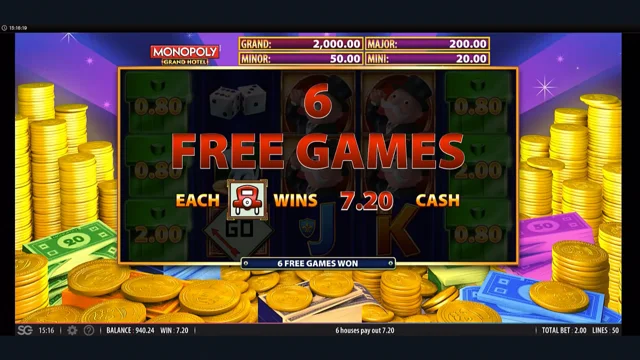 Monopoly Grand Hotel Online Casino Slot Game