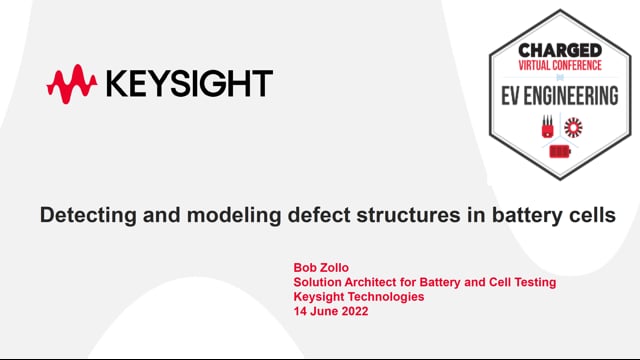 Detecting and modelling defect structures in electric vehicle battery cells