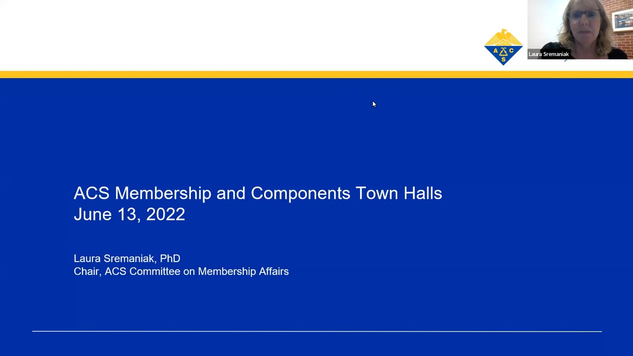 Membership Transformation Local Section, Division... ACS Community