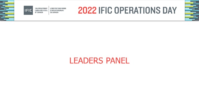 2022 Operations Day - Leaders Panel (June 7, 2022)