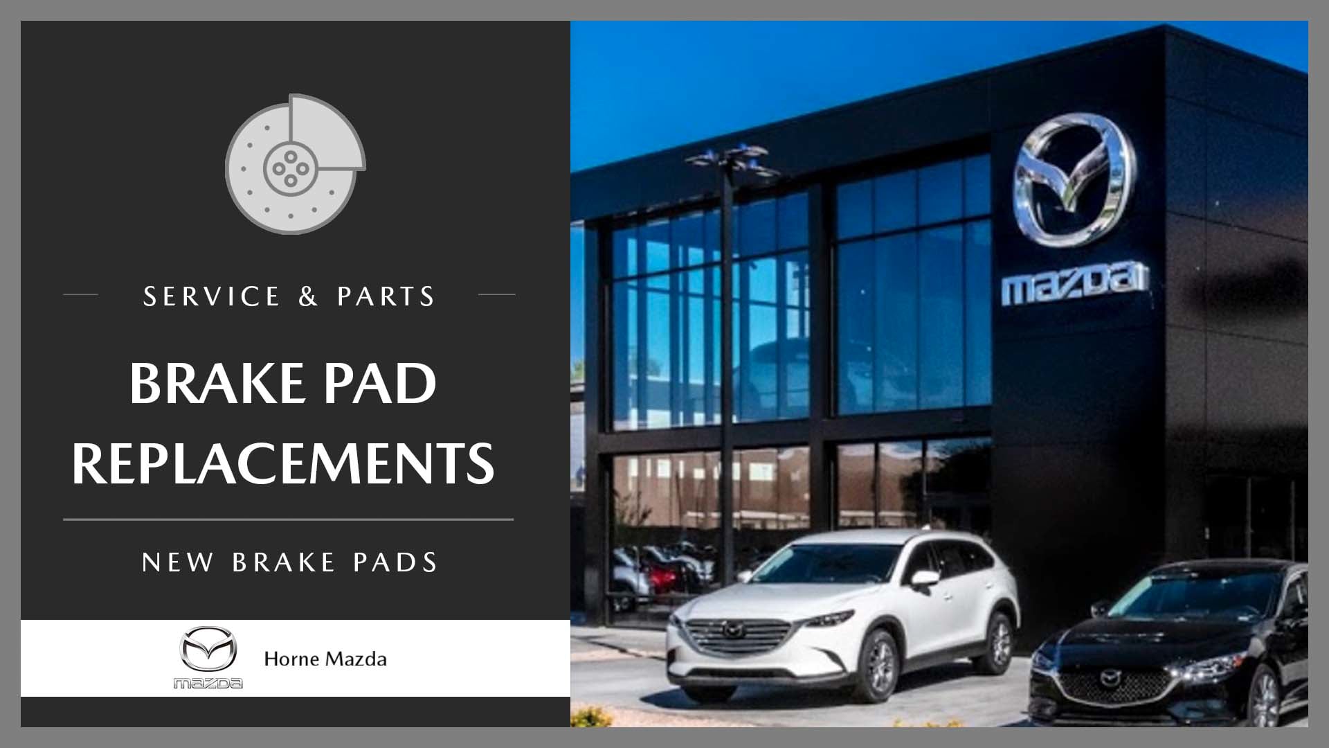 Mazda Brake Pad Replacement Tempe, AZ // Horne Mazda Service on Vimeo