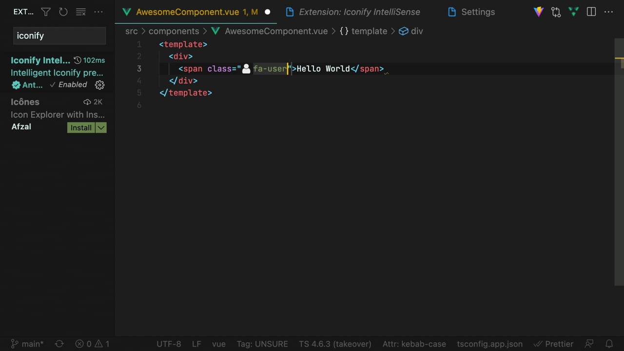 Vue Templates in VS Code (HTML) - A  Lesson From our ...