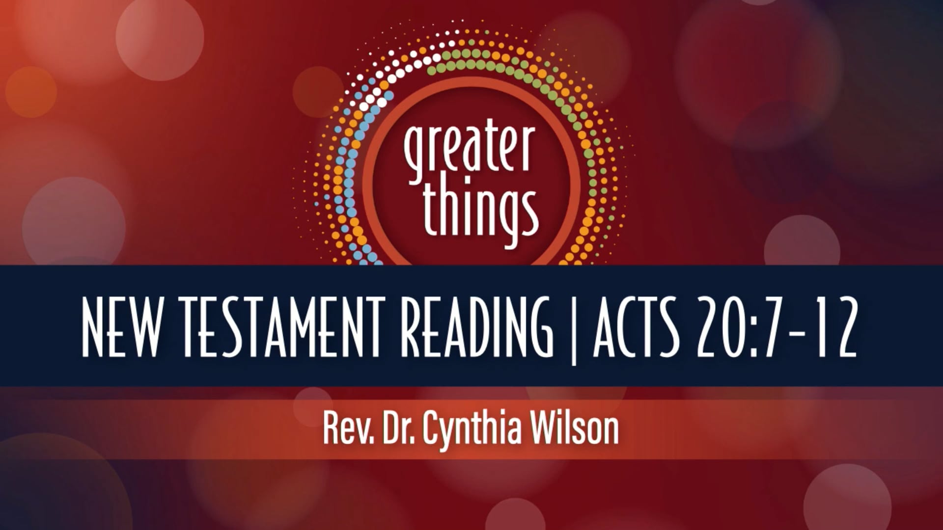 Rev. Dr. Cynthia Wilson 2022 Celebration of Ministry Service on Vimeo